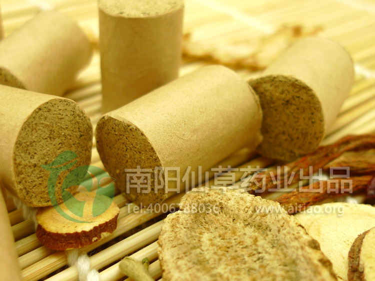 加粗15:1五年陈手工艾段随身灸 妇科艾柱女宝 南阳艾条批发