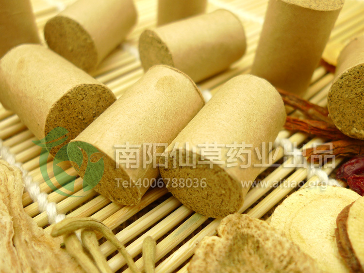 加粗15:1五年陈手工艾段随身灸 妇科艾柱女宝 南阳艾条批发